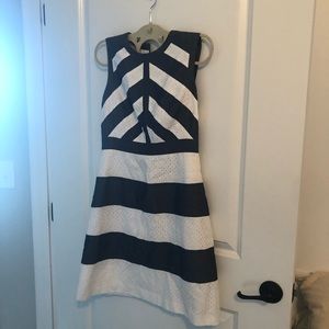 Ivy and blue dress